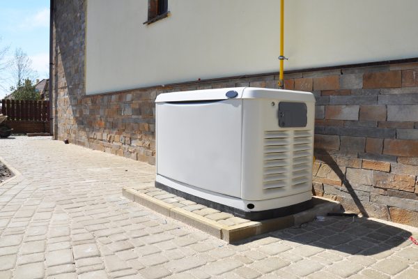 Big Backup Natural Gas Generator for House Building Outdoor