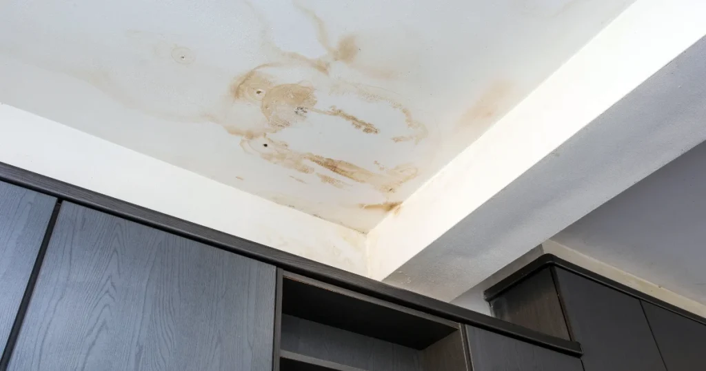 Ceiling Bulging With Water