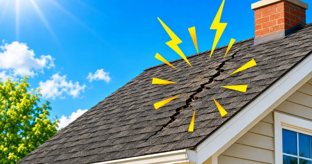 Hearing Cracking Noises on Your Roof