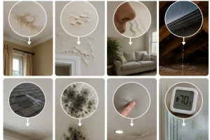 Quick Signs of Roof Leak Problems