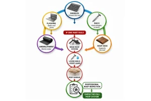 How Roof Nails and Shingles Work Together