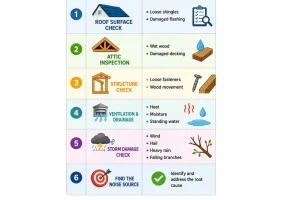 How Roofers Find the Source of Cracking Noises