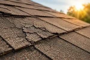 Shingles Can Become Brittle